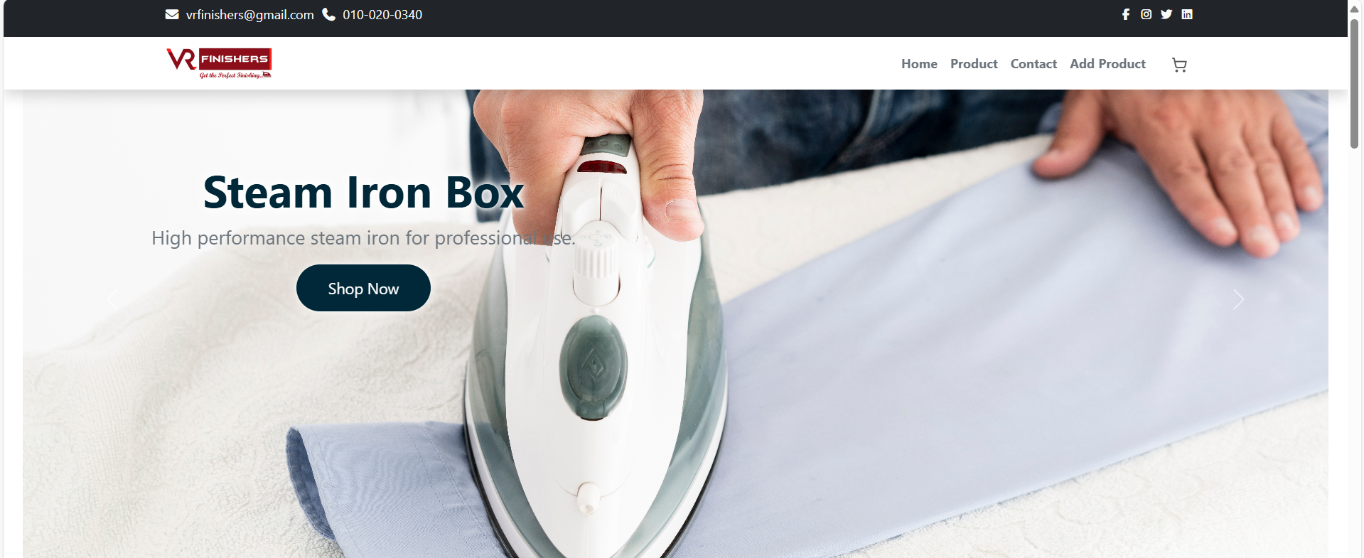 E-commerce Dashboard